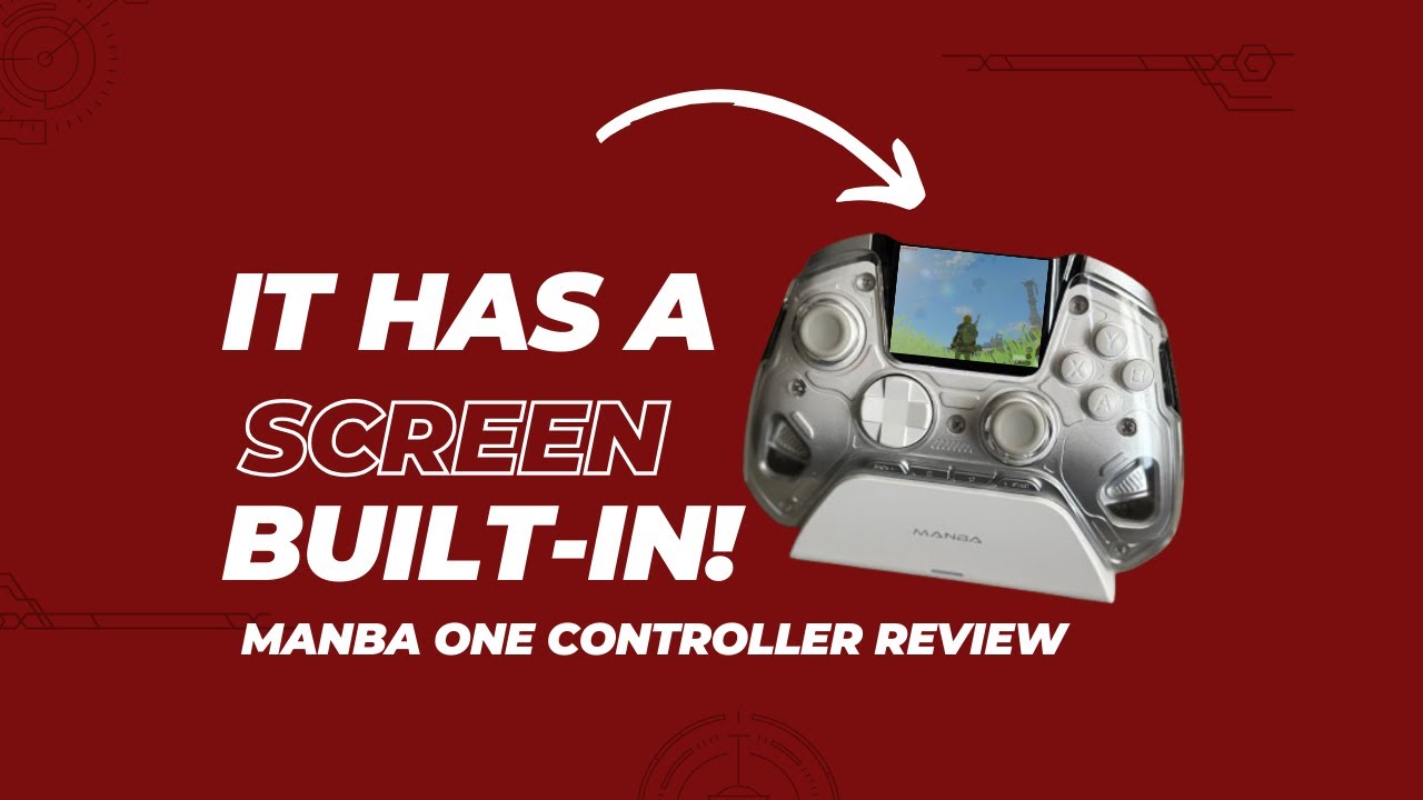 Manba One Controller Review | A Gaming Controller with a Screen - From Robert James Roncesvalles