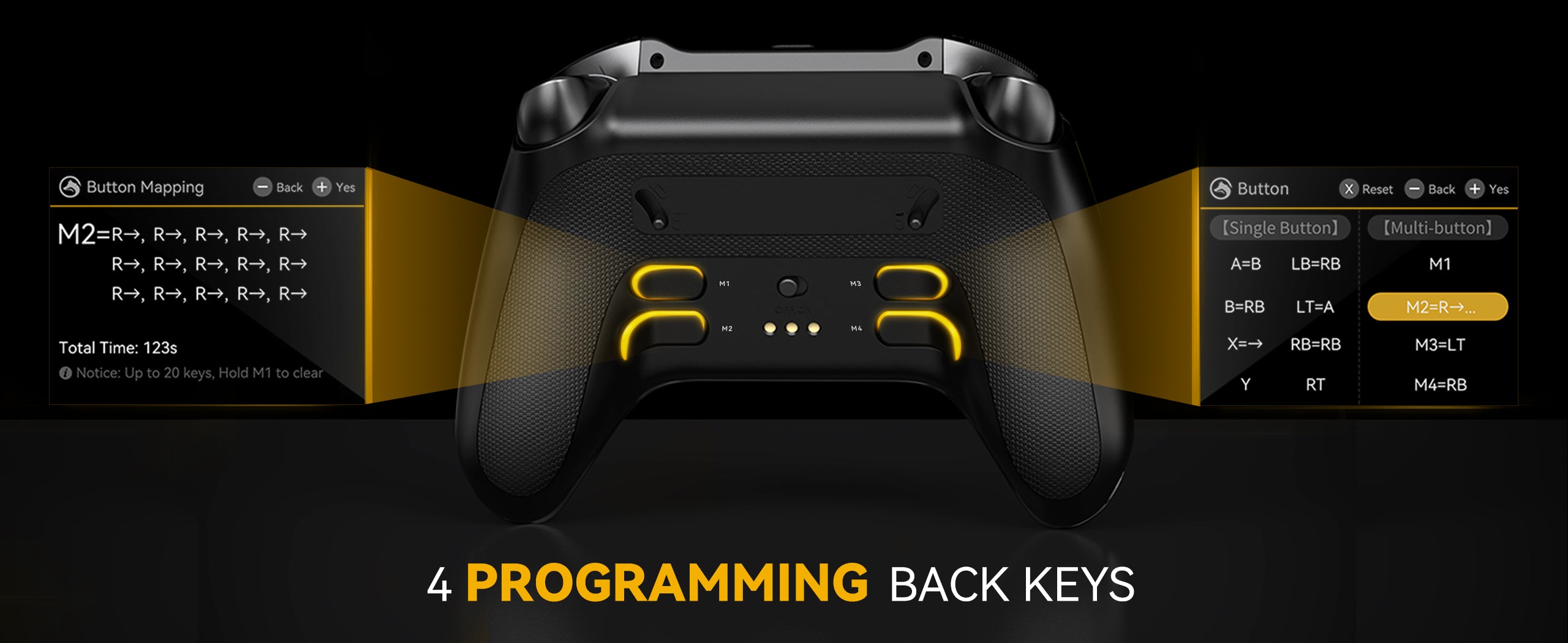 Manba One Wireless Controller - PC Gaming controller with