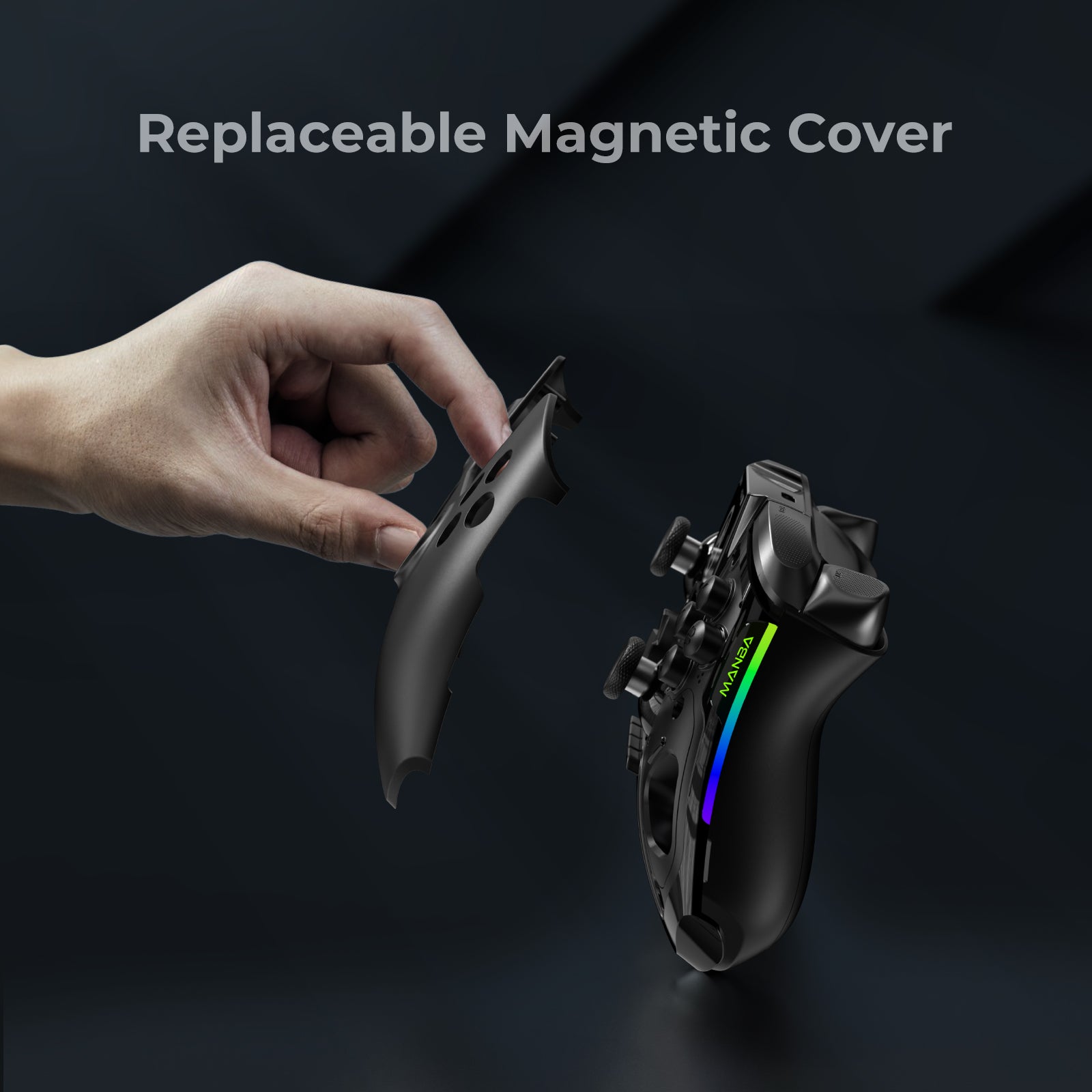 Magnetic Cover for Manba One Controller (Black)